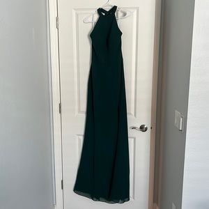 Emerald green formal/bridesmaid dress